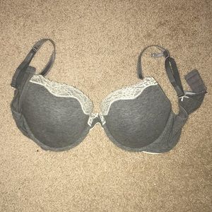 Aerie gray soft bra